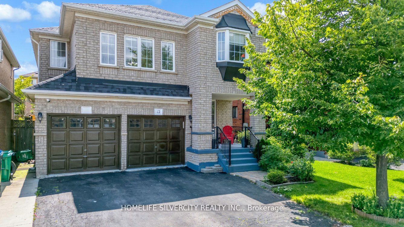 Detached house for sale at 12 Hackmore Gate Brampton Ontario