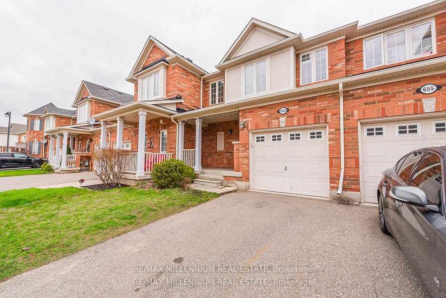 Att/Row/Twnhouse house for sale at 653 Gervais Terr Milton Ontario