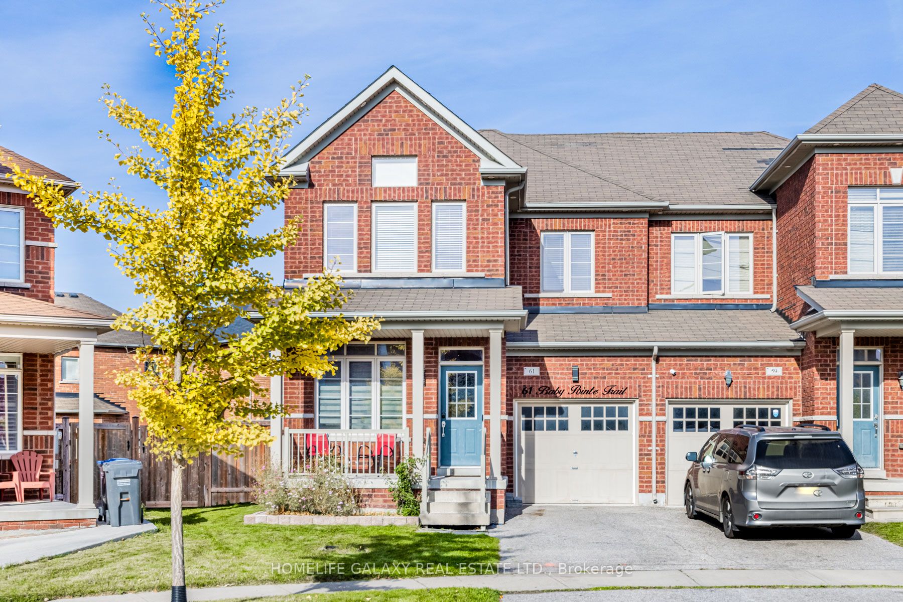 Semi-Detached house for sale at 61 Baby Pointe Tr Brampton Ontario