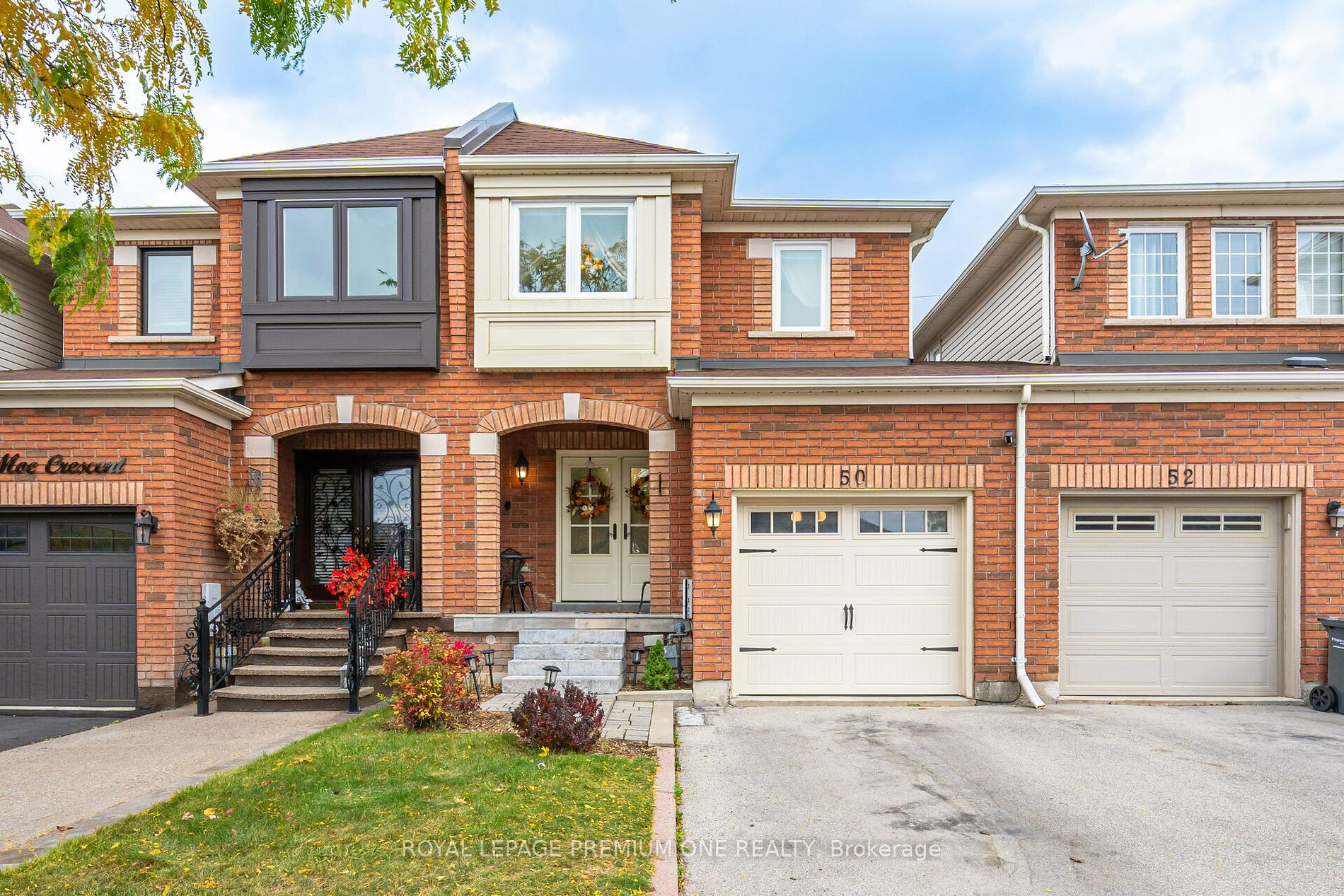 Att/Row/Twnhouse house for sale at 50 Big Moe Cres Brampton Ontario