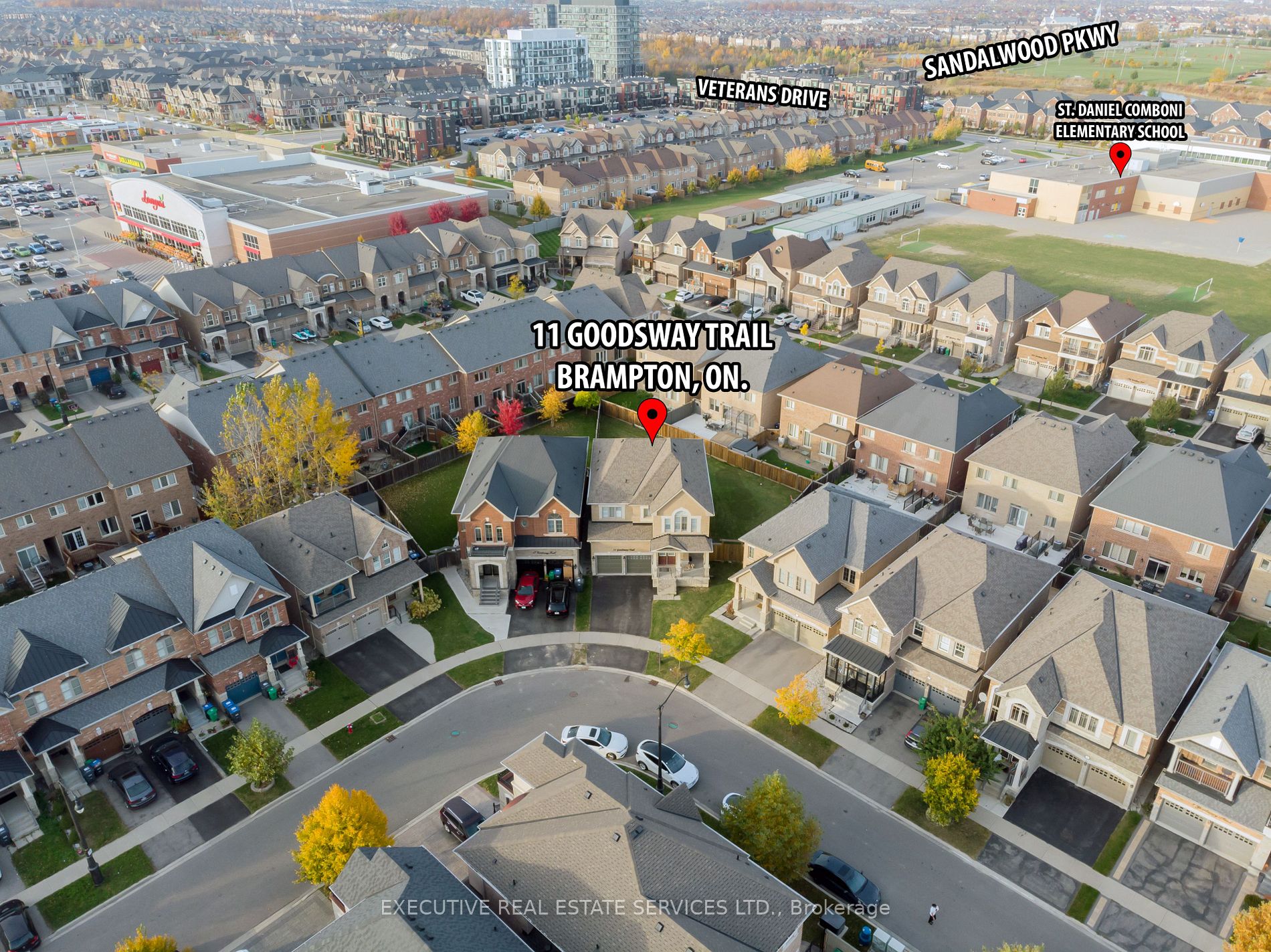 Detached house for sale at 11 Goodsway Tr Brampton Ontario