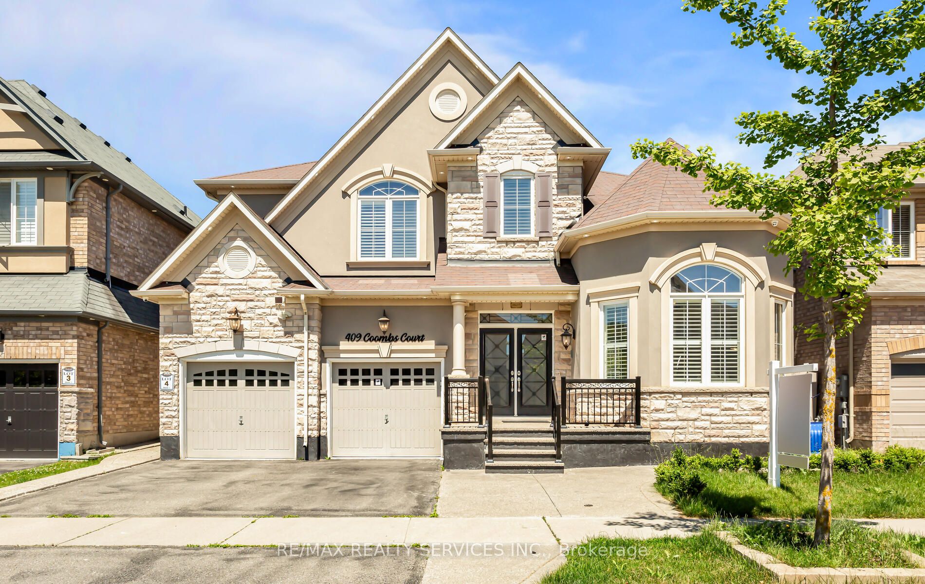 Detached house for sale at 409 Coombs Crt Milton Ontario