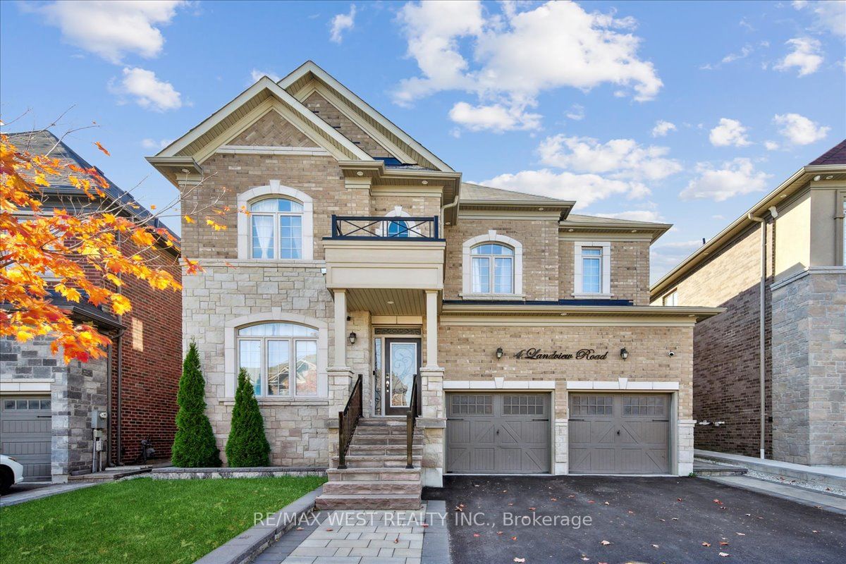 Detached house for sale at 4 Landview Rd Brampton Ontario