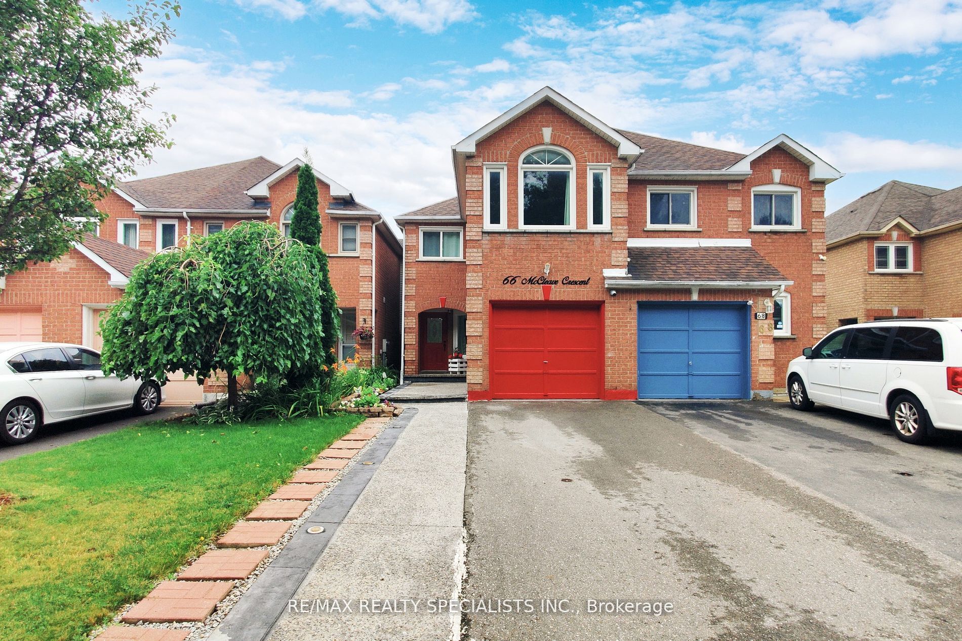 Link house for sale at 66 McCleave Cres Brampton Ontario