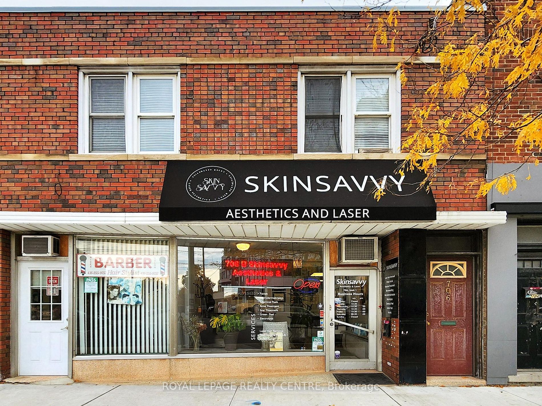 Store W/Apt/Office house for sale at 706 The Queensway Toronto Ontario