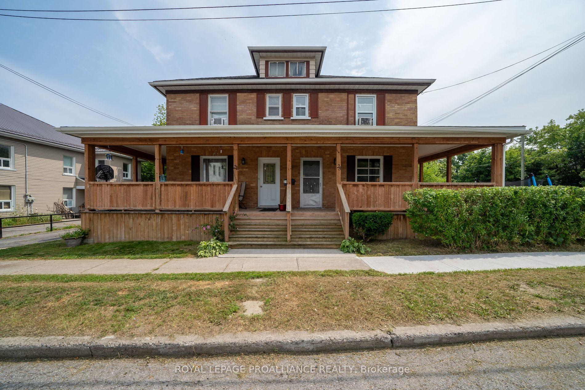 Duplex house for sale at 21/23 Spring St Quinte West Ontario