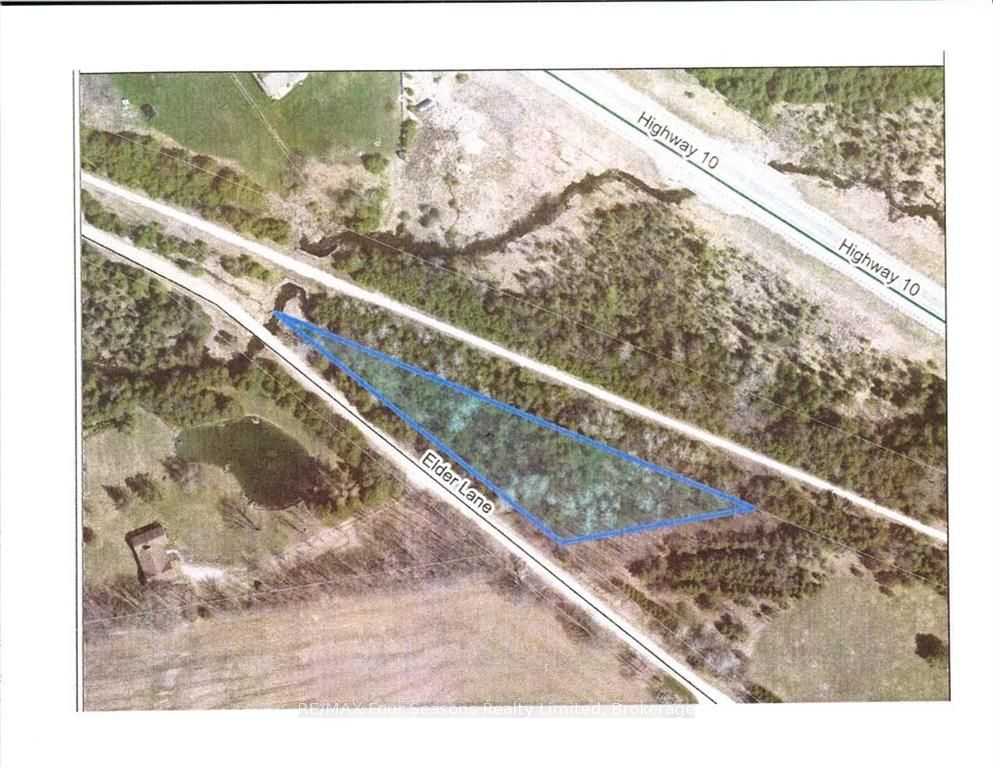 Vacant Land house for sale at LOT 15 ELDER Lane Chatsworth Ontario