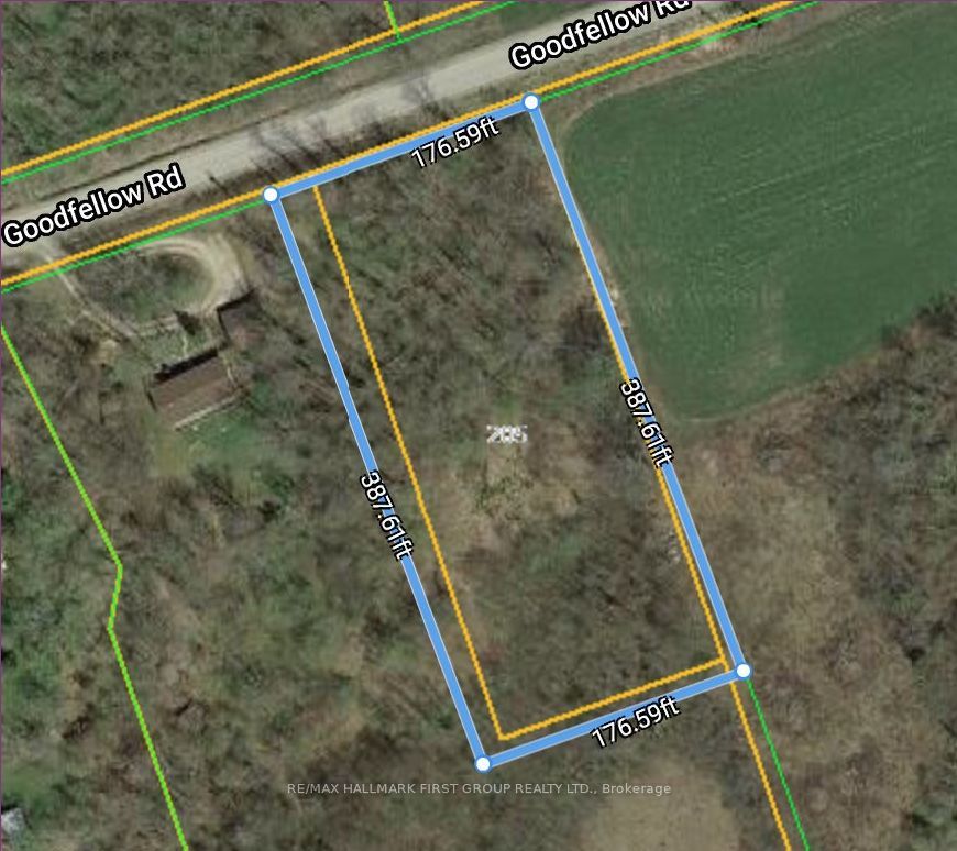 Vacant Land house for sale at 205B Goodfellow Rd Brighton Ontario