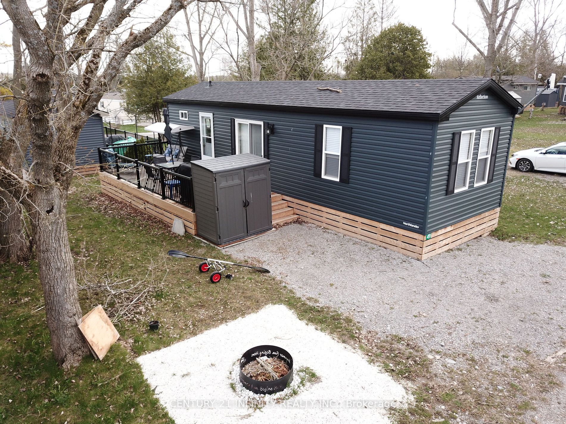Mobile/Trailer house for sale at 657 Thunder Bridge Rd Kawartha Lakes Ontario